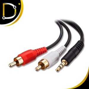 Cable Imexx Audio RCA a Jack 3.5MM 1.5M