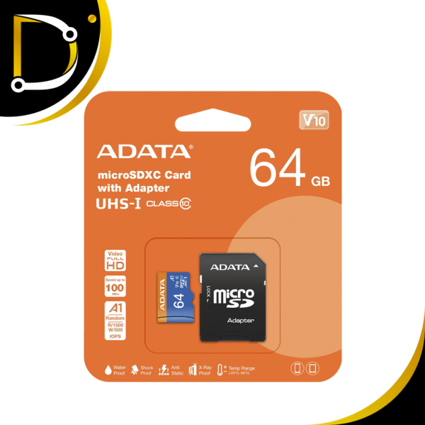 Micro SD ADATA 64Gb - Diza Online