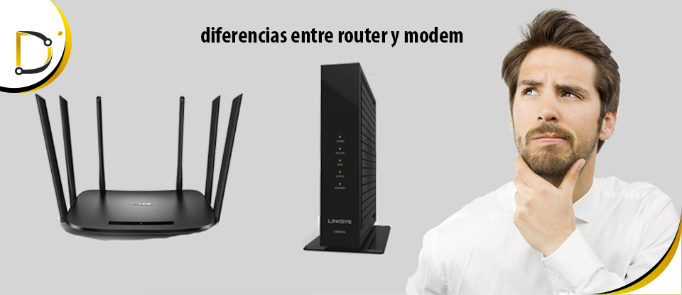diferencia entre modem y router