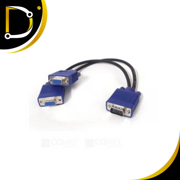 Cable Vga A Dos Vga Marca Wash