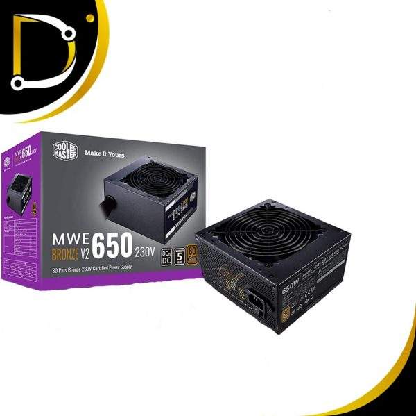 Fuente Certificada Semi Modular Cooler Master 650W