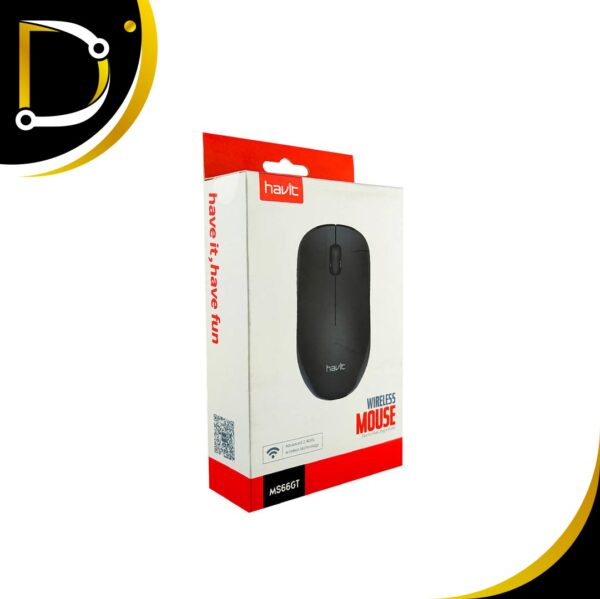 Caja De Mouse Havit Color Negro