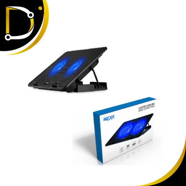 Base Para Laptop Con Fan Cooler Imexx