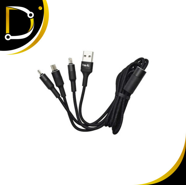 Cable Usb 3 En 1, 2.0A Havit