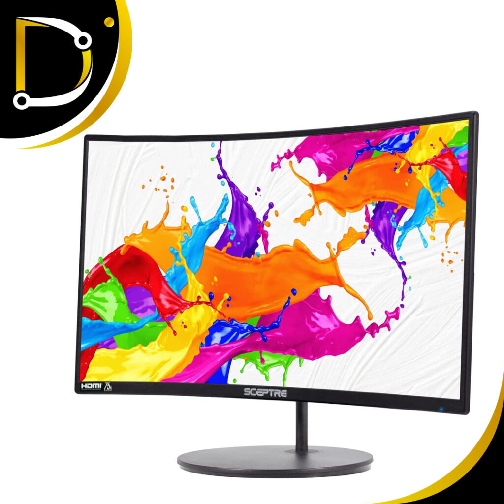 Monitor 27 Polegadas Curvo Monitor Curvo De 27 Pulgadas, Sceptre R1500 | Diza Online