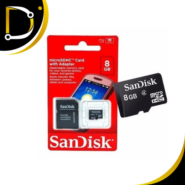 Memoria Micro Sd De 8Gb Sandisk