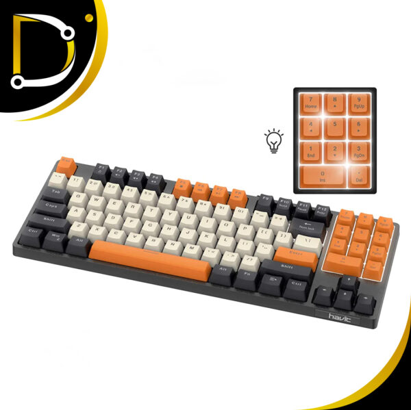 Teclado Mecanico Gaming Havit Kb-487L