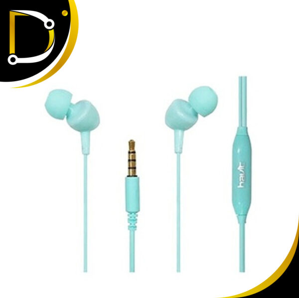 Auriculares Havit Hv-E48P-Bl alambricos pequeños