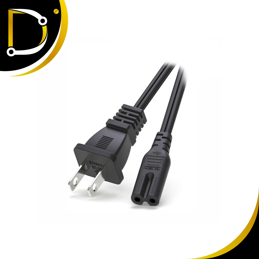 Cable Corriente Tipo 8 1000w - Diza Online