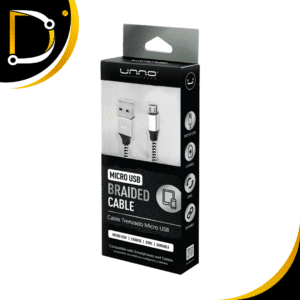 Cable USB Tipo V8 Micro Trenzado 1.5 Metros UNNO
