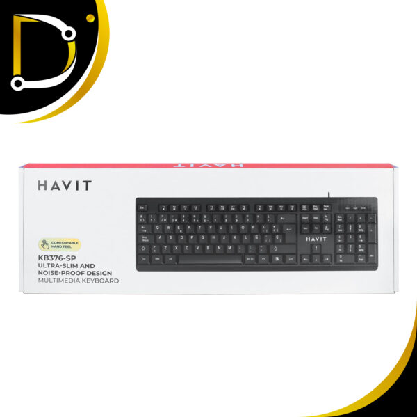 Teclado Havit Kb376 Usb Español