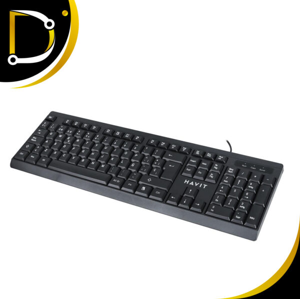 Teclado Havit Kb376 Usb Español