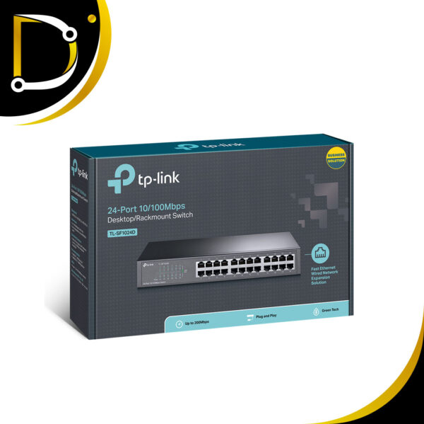 Switch Tp Link De 24 Puertos Modelo Tl Sf1024D 1 1 - Diza Online