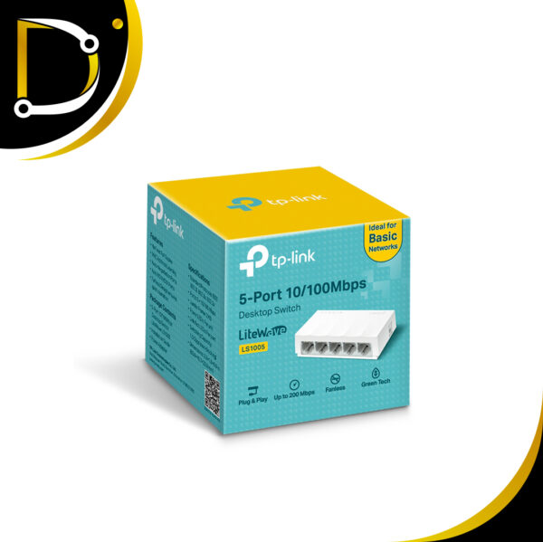 Switech Tp Link 5 Puertos LS1005 - Diza Online