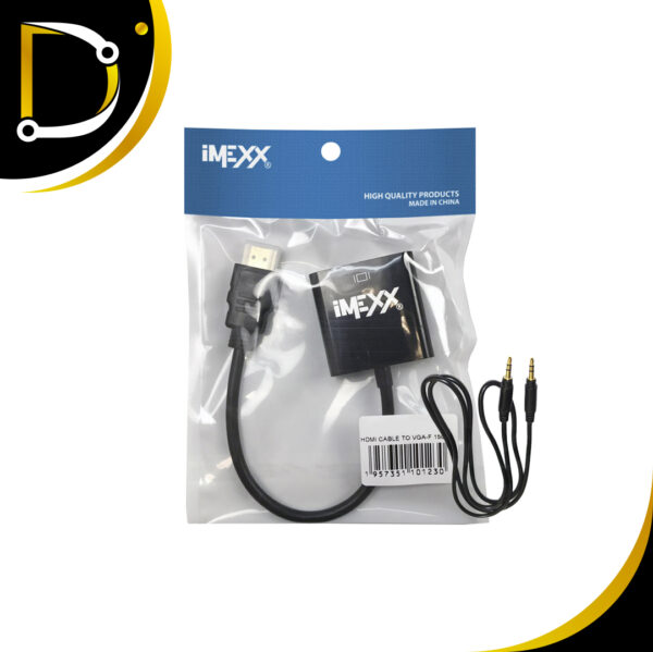 Adaptador Vga-Hdmi Imexx