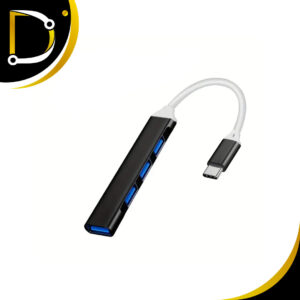 4 Puertos USB 3,0 Hub Tipo C