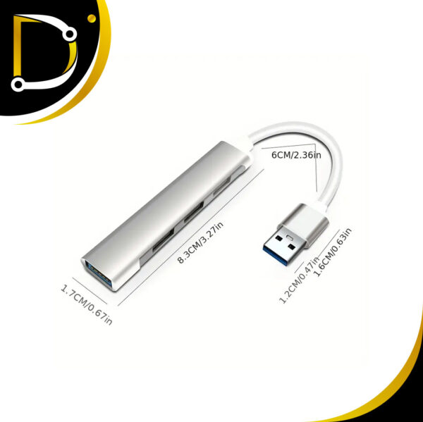 4 Puertos Usb 30 Hub Tipo C 1 1 - Diza Online