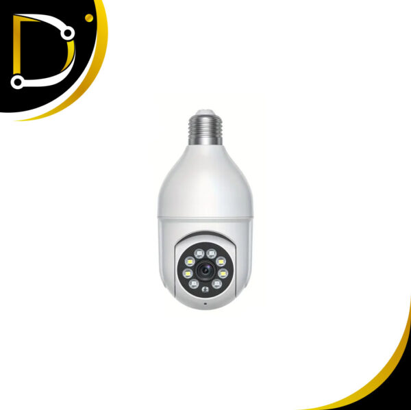 Cámara De Seguridad Wifi Smart Con Foco De Luz