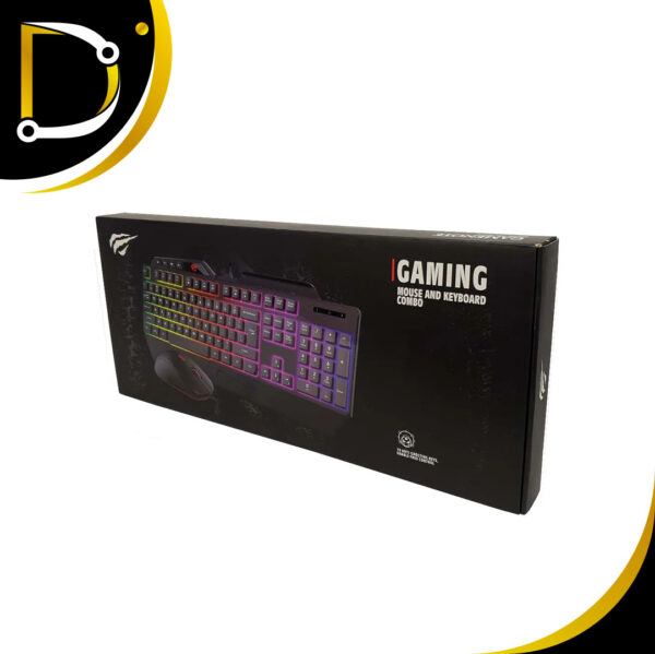 Combo Teclado- Mouse Gaming Rgb Kb852-Cm