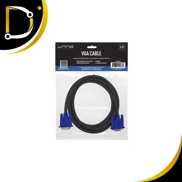 Cable Vga 1.8 Metros Unno