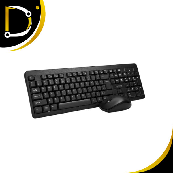 Combo Teclado/ Mouse Unno Inalambrico Kb6741Bk