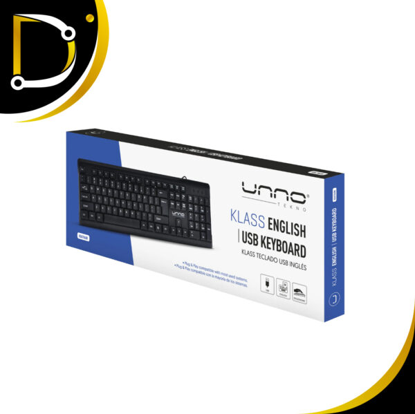 Combo Teclado/ Mouse Unno Inalambrico Kb6741Bk