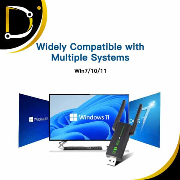 Adaptador Wifi Ac650 Dual Banda 1 1 - Diza Online