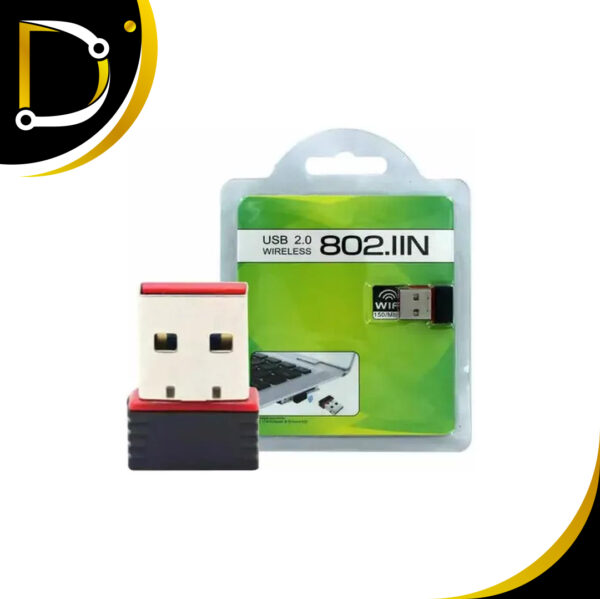 Adaptador Wifi Usb 802.Iin 150Mbps 1 1 - Diza Online