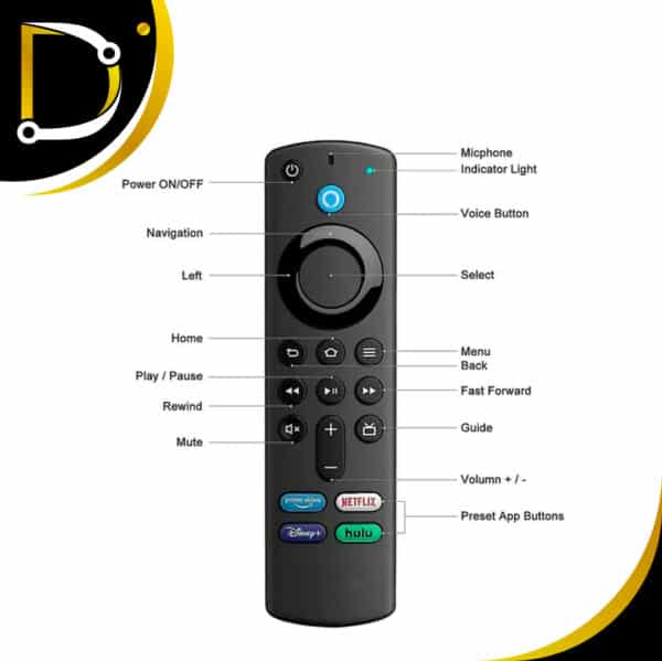 Control Fire Tv 4K 1 - Diza Online