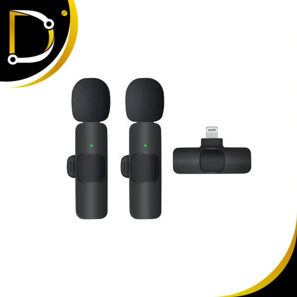 Microfono Inalambrico 2 Pack Tipo C Y Iphone Lighting - Diza Online
