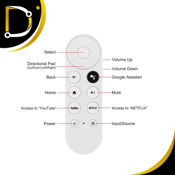 Control Chromecast Blanco - Diza Online