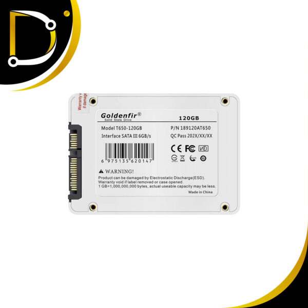 Disco Solido Ssd Goldenfir 128Gb 1 2 - Diza Online