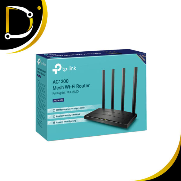 Router Tp Link Archer C6 Ac1200 Gigabyt - Diza Online