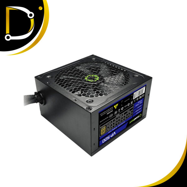 Fuente De Poder Certificada Gamemax Atx 500W 80 Bronze 1 2 - Diza Online