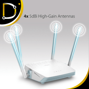 Router Wifi D-link Eagle Pro Ai Gigabit Ac1200 2.4-5 Ghz-