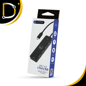 Hub 4 Puertos USB-C y A 3.0 Unno