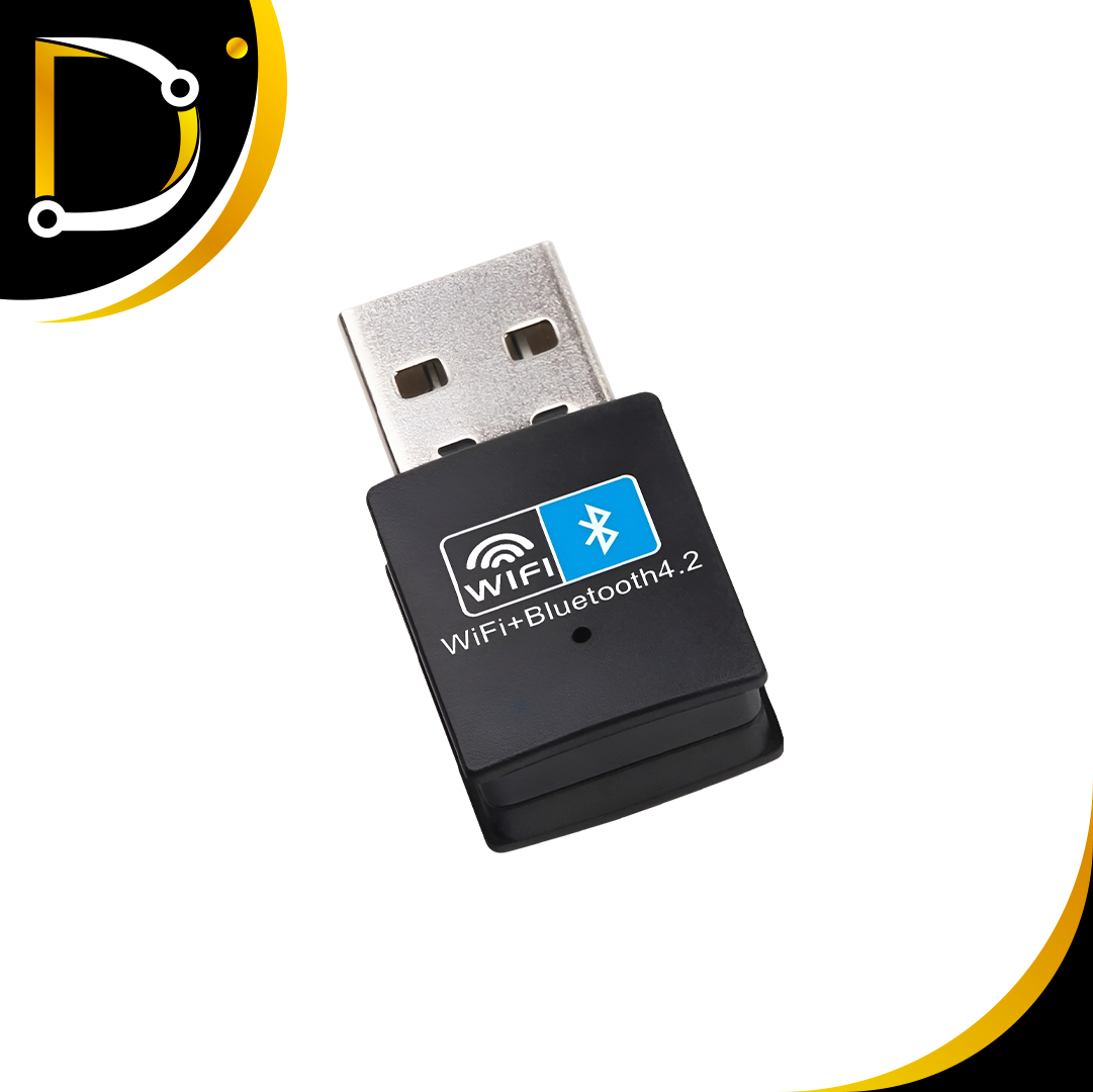 Adaptador Wifi y Bluetooth  USB Dos en Uno 150Mbps - Imagen 3