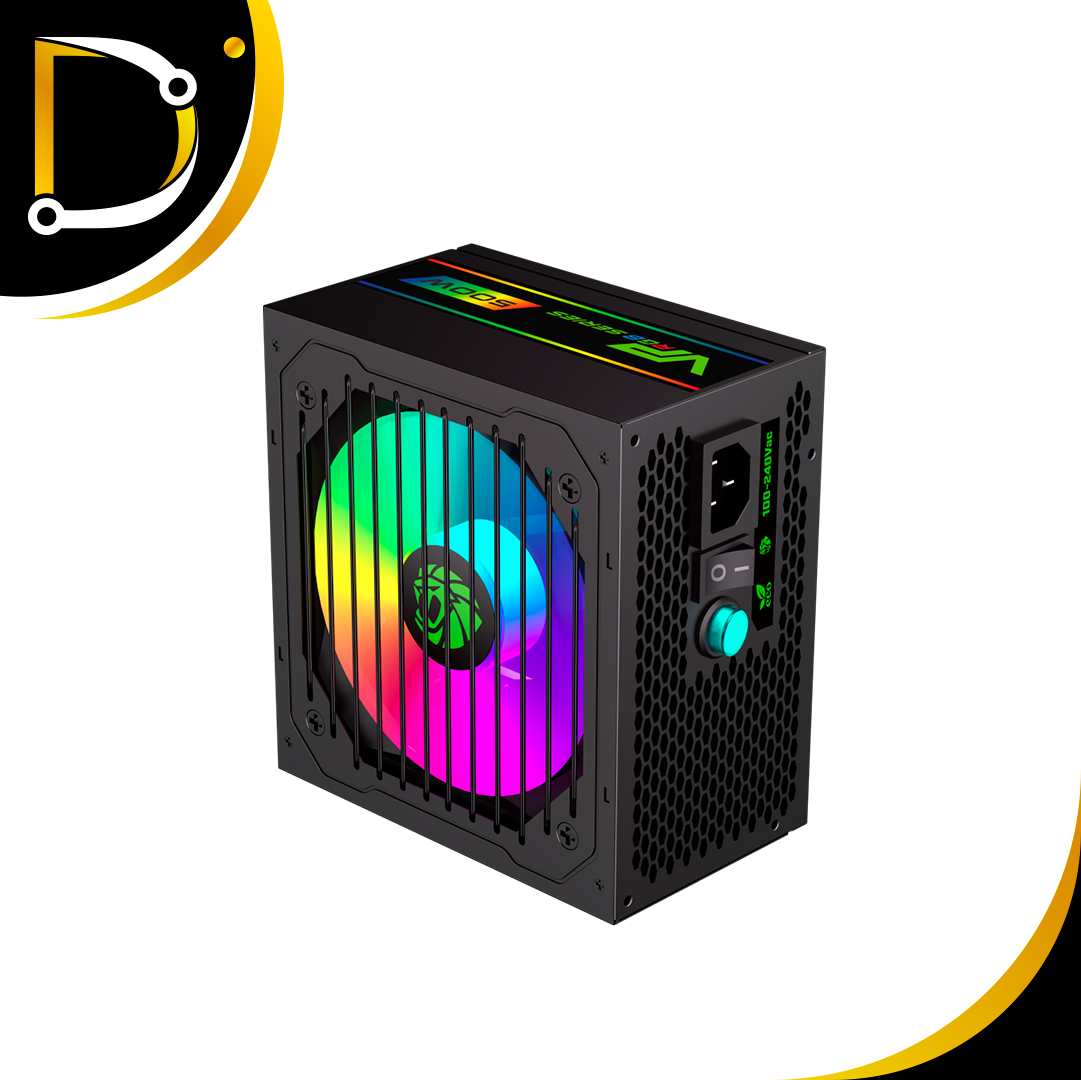 Fuente de Poder Gamemax RGB 600W - Imagen 3
