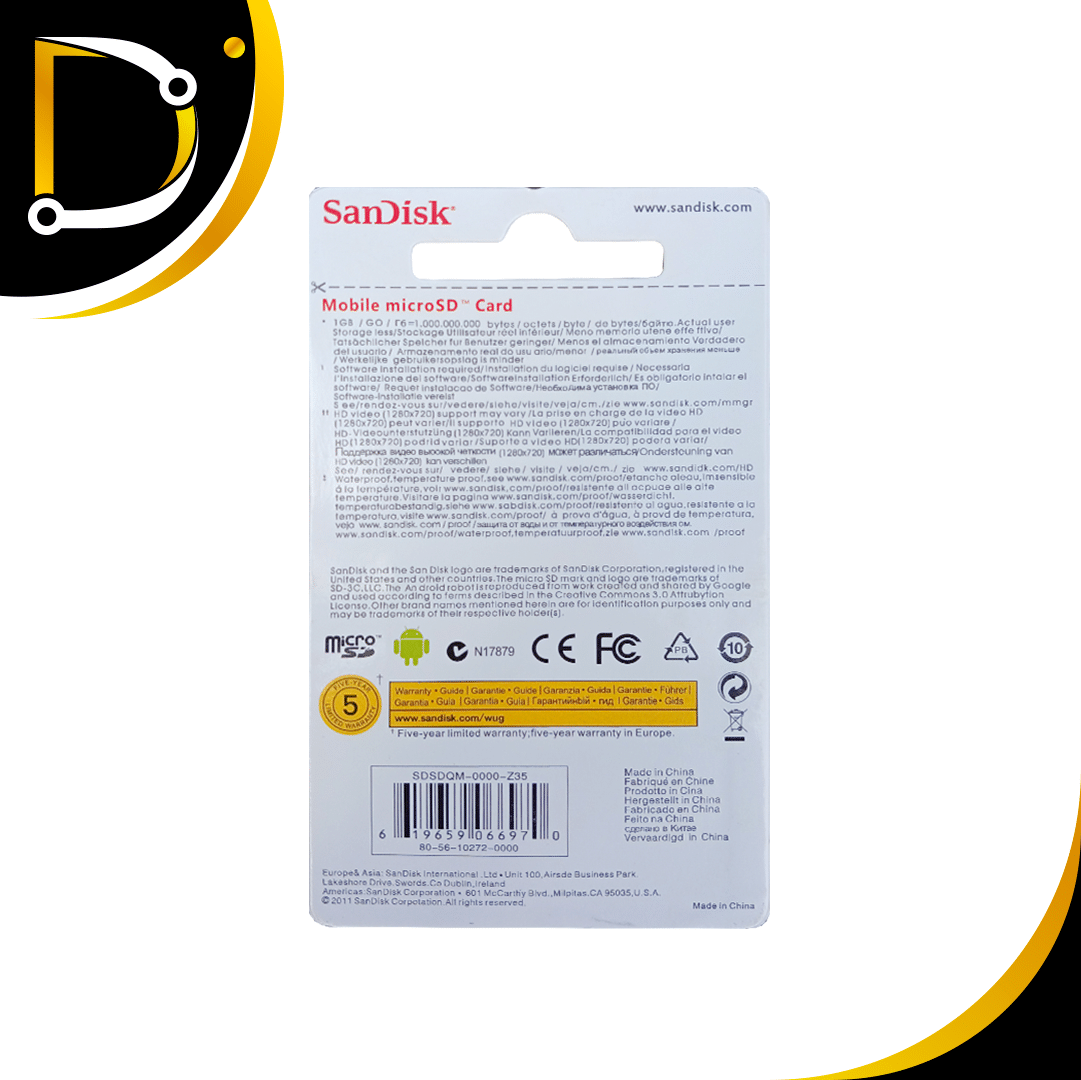 Memoria Micro Sd 128Gb Sandisk - Imagen 4